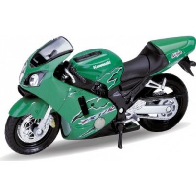 Welly Kawasaki 2001 Ninja ZX-12 R green 1:18