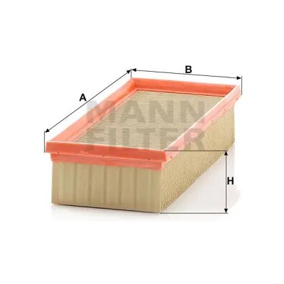 MANN FILTER Vzduchový filtr C 2584 – Hledejceny.cz