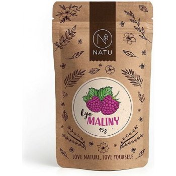 Natu Lyofilizované maliny 45 g