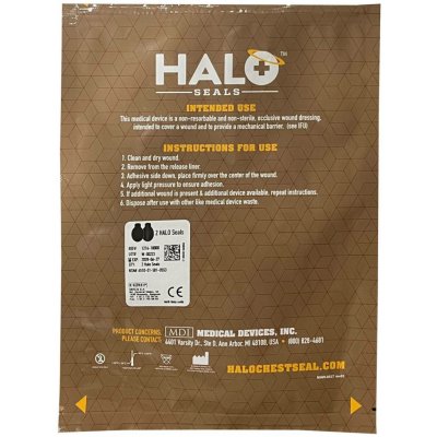 KMT Chest Seal Halo bez ventilu 2 ks – Hledejceny.cz