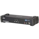 Aten CS-1782A KVM přepínač 2-port DVI KVMP USB, usb hub, audio 7.1, kabely