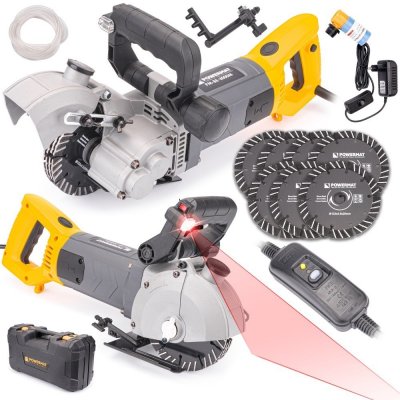 Drážkovací fréza do zdiva s laserem PM-BE-3000M POWERMAT – HobbyKompas.cz