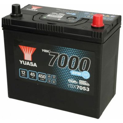 Yuasa YBX7000 12V 45Ah 370A YBX7053 – Zboží Mobilmania