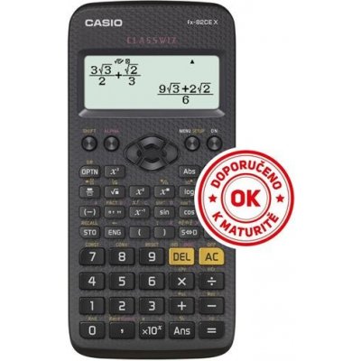 Casio FX 82 CE X Školní vědecká kalkulačka 45012671 – Hledejceny.cz