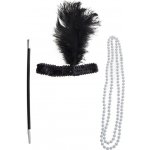 FUNNYFASHN Sada Charlestone černá mix 3 ks – Zboží Mobilmania