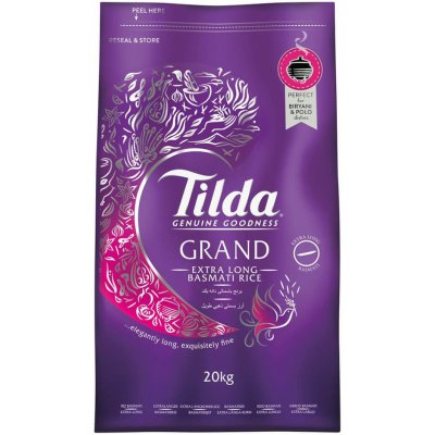 Tilda Rýže Tilda Extra dlouhá Basmati Rýže 20 kg – Hledejceny.cz
