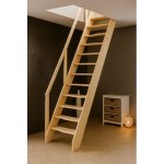 Egibi Mlynářské schody SMART 280x60 cm borovice – Zboží Mobilmania