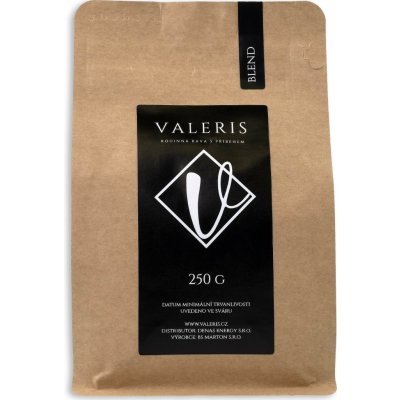 Valeris káva Blend zrnková 250 g – Hledejceny.cz