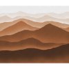 Tapety Komar Vliesová fototapeta Macchiato Mountains rozměry 300 x 250 cm