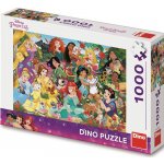 DINO Disney princezny 1000 dílků – Zboží Mobilmania