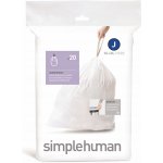 Simplehuman Sáčky 30-45 L typ J zatahovací 20ks v balení 30 µm CW0169 – Sleviste.cz