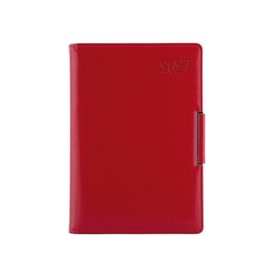 Metalic A5 týdenní 2027 červená – Zboží Živě