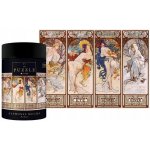 Interdruk Mucha Čtyři roční období 1000 dílků – Hledejceny.cz