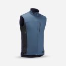 Forclaz turistická větruodolná vesta TREK 500 WIND modrá