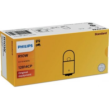 Philips 12814B2 R10W BA15s 12V 10W