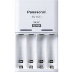 Panasonic Eneloop Basic Charger + 4x Panasonic Eneloop 1900mAh K-KJ51MCC40E – Zboží Živě