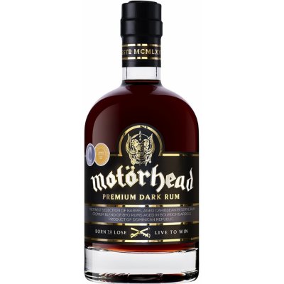 Motorhead Premium Dark Rum 40% 0,7 l (holá láhev) – Zboží Dáma