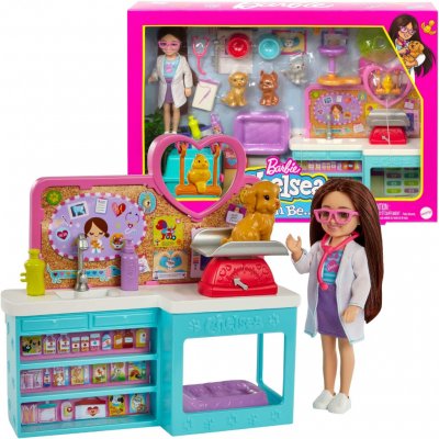 Barbie Chelsea Veterinářka herní set – Zboží Mobilmania