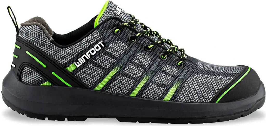 WINTOPERK Winfoot RUNNER S1P ESD polobotka šedá