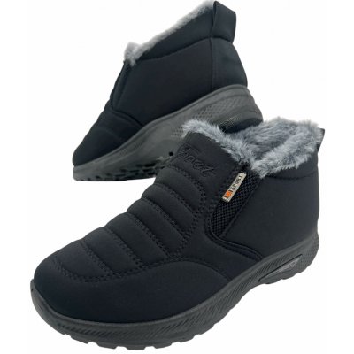 Koka Dámské černé zimní boty 08 Černá – Zboží Mobilmania
