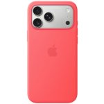 Apple iPhone 17 Pro Max Silicone Case with MS – Br.Guava MHW64ZM/A – Zboží Mobilmania