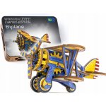 WOODEN CITY 3D puzzle Dvouplošník Limitovaná edice 65 ks – Hledejceny.cz