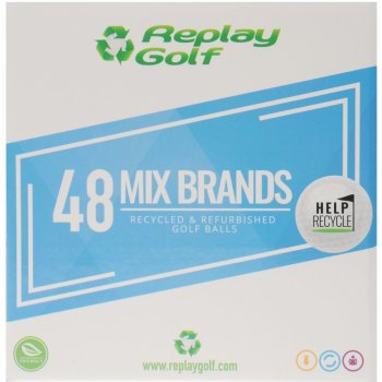 Replay Mix Brands 48 Pack Golf Balls