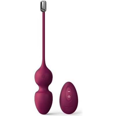 Dorcel Love Balls Vibrating Kegel Balls with Remote Control Plum