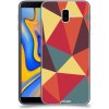 Pouzdro a kryt na mobilní telefon Samsung Pouzdro ACOVER Samsung Galaxy J6+ J610F s motivem Triangles