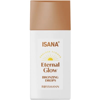 ISANA Bronzující kapky Eternal Glow 25 ml – Zboží Dáma