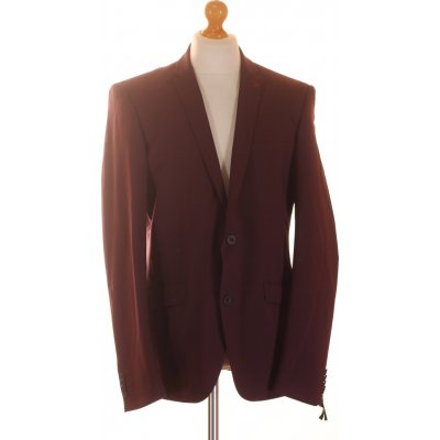 ROY ROBSON Vlněné sako elegantní moderní vínové – Zbozi.Blesk.cz