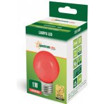 Spectrumled LED žárovka 1W 4xSMD2835 E27 20lm ČERVENÁ – Zboží Dáma