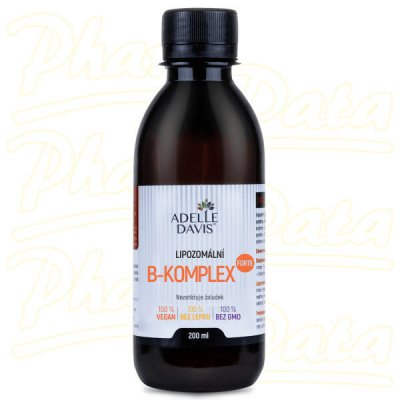 Adelle Davis Lipozomální B-komplex Forte 200 ml – Hledejceny.cz