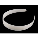 Plastová čelenka - polotovar pro výrobu Varianta: 5 smetanová bez zoubků, Balení: 1 ks – Zboží Dáma