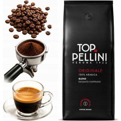 Pellini TOP 100% Arabica 1 kg – Zboží Dáma