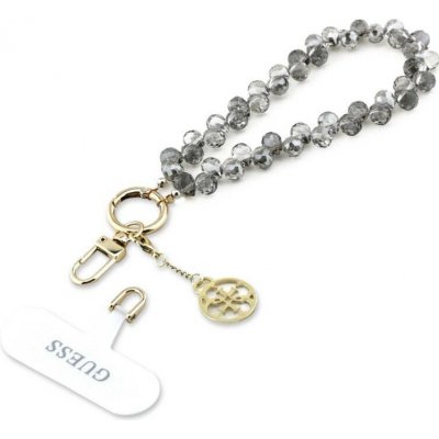Guess univerzální popruh na ruku Crystals 4G Charm - černá – Sleviste.cz