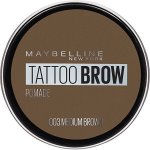 Maybelline Gelová pomáda na obočí Tattoo Brow Pomade 001 Taupe 4 g – Sleviste.cz