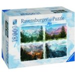 RAVENSBURGER Neuschwanstein ve čtyřech ročních obdobích 18000 dílků – Hledejceny.cz
