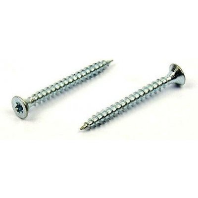 Univerzální vrut do dřeva 3x25 TORX zinek bílý (Vrut do dřeva, TORX, plný závit) – Hledejceny.cz