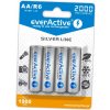 Baterie nabíjecí EverActive Silver Line AA 2000 mAh 4ks EVHRL6-2000
