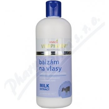 Vivapharm balzám na vlasy s extrakty z kozího mléka 400 ml