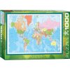 Puzzle EuroGraphics Jigsaw World Map 1000 dílků