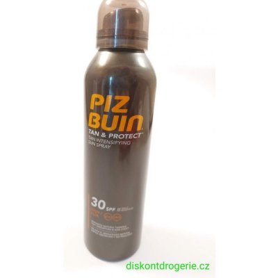 Piz Buin Tan & Protect Tan Intensifying Sun spray SPF30 150 ml – Sleviste.cz