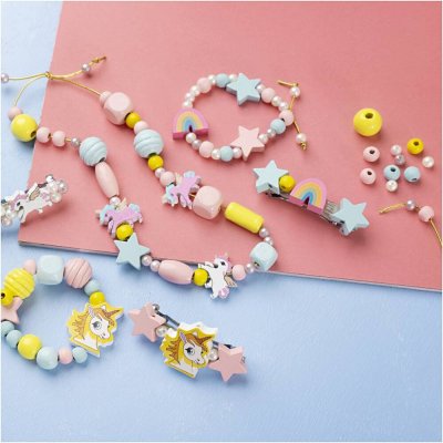 Creativ Company Kreativní sada Mini Craft Kit Jewellery Blue Pink – Hledejceny.cz