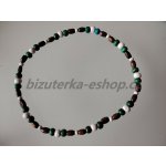 Bizuterka-eshop.cz dřevěné korále na krk hnědo smetanové BZ-6617 – Sleviste.cz