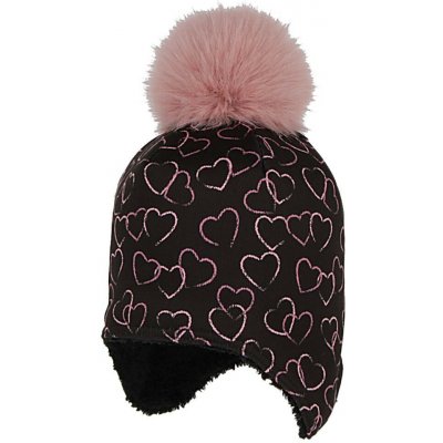 RDX Čepice na uši s bambulí Srdíčka – Zboží Mobilmania
