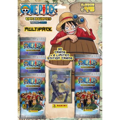 Panini One Piece Trading Cards Epic Journey Multi Pack – Zboží Mobilmania
