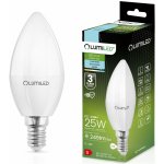 Lumiled LED žárovka LED svíčka B35 E14 2,5W = 25W 249lm 6500K Studená bílá 180° – Zboží Živě