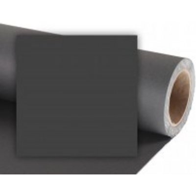 COLORAMA Black černé papírové pozadí 1.35x11m – Hledejceny.cz