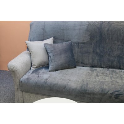 Sleep-well Sada na sedací soupravu mikrovlákno antracit 1x 150 x 200 cm, 2x 150 x 70 cm, 2x 40 x 40 cm – Sleviste.cz